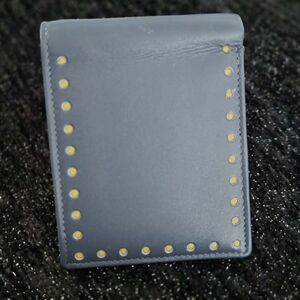💃STYLISH💃 FINE ITALIAN LEATHER ~ LASERED/WESTERN DESIGN WALLET 💥UNISEX💥